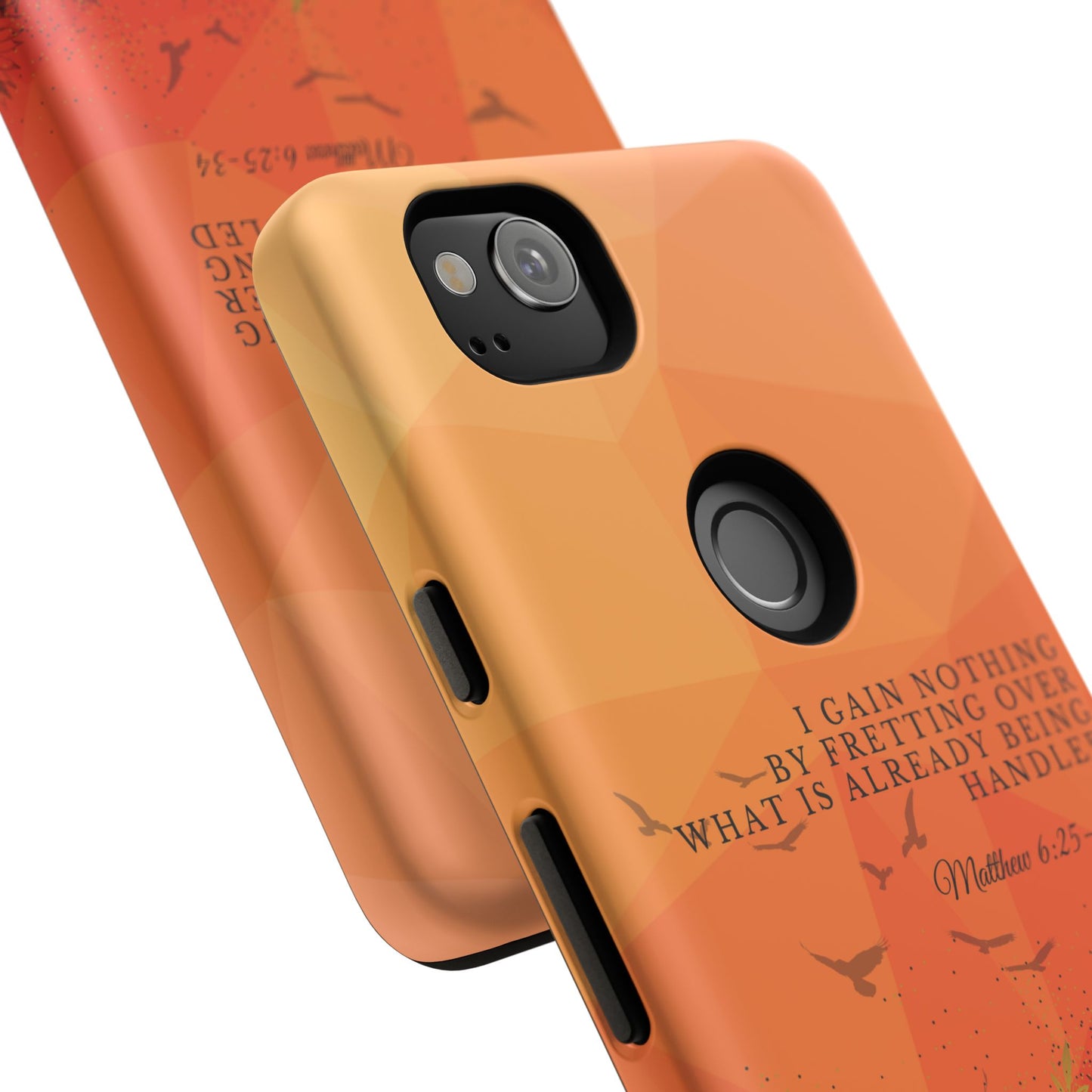 'I Gain Nothing by Fretting' Pixel & Samsung Cases