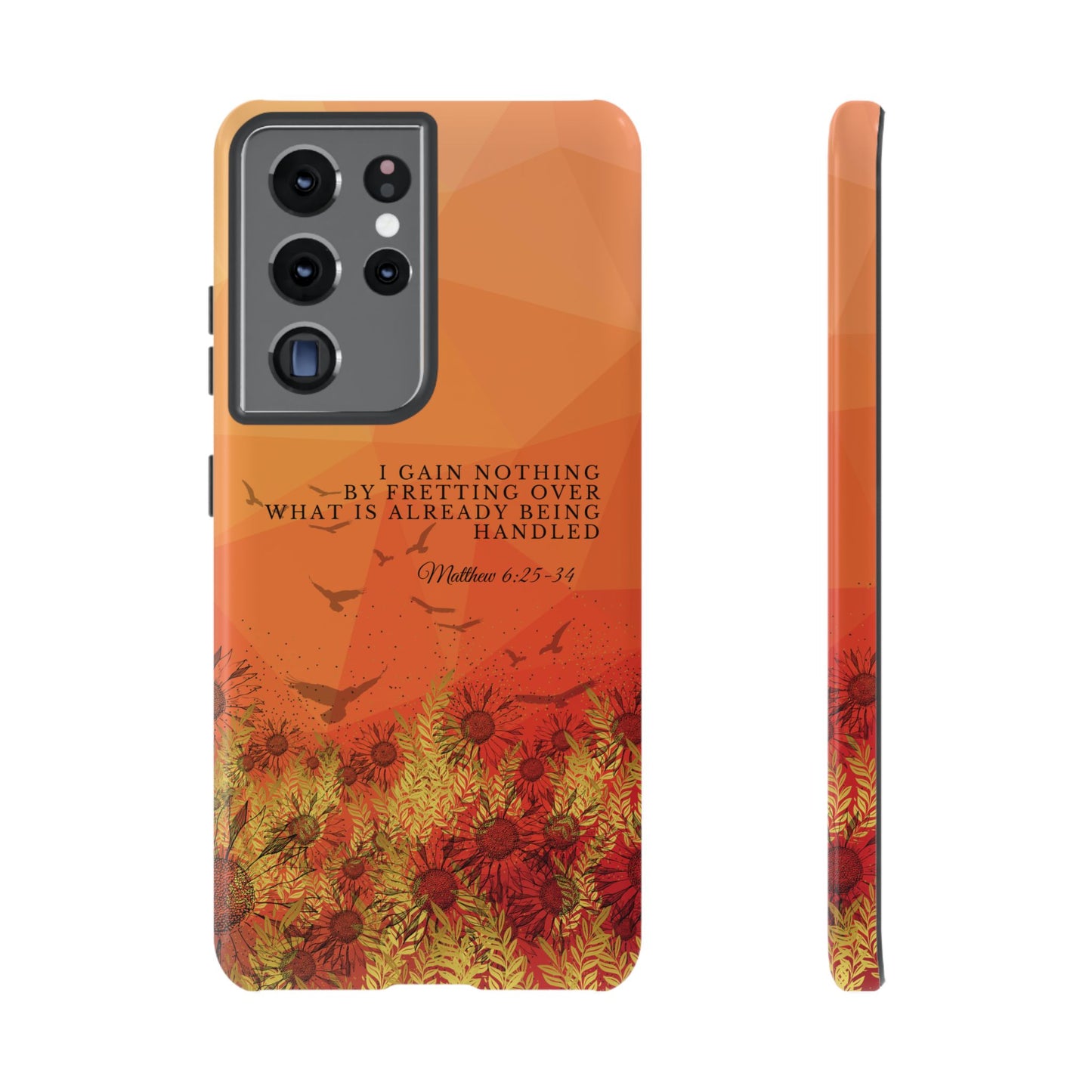 'I Gain Nothing by Fretting' Pixel & Samsung Cases