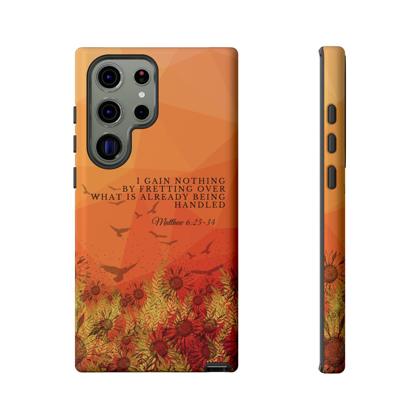 'I Gain Nothing by Fretting' Pixel & Samsung Cases