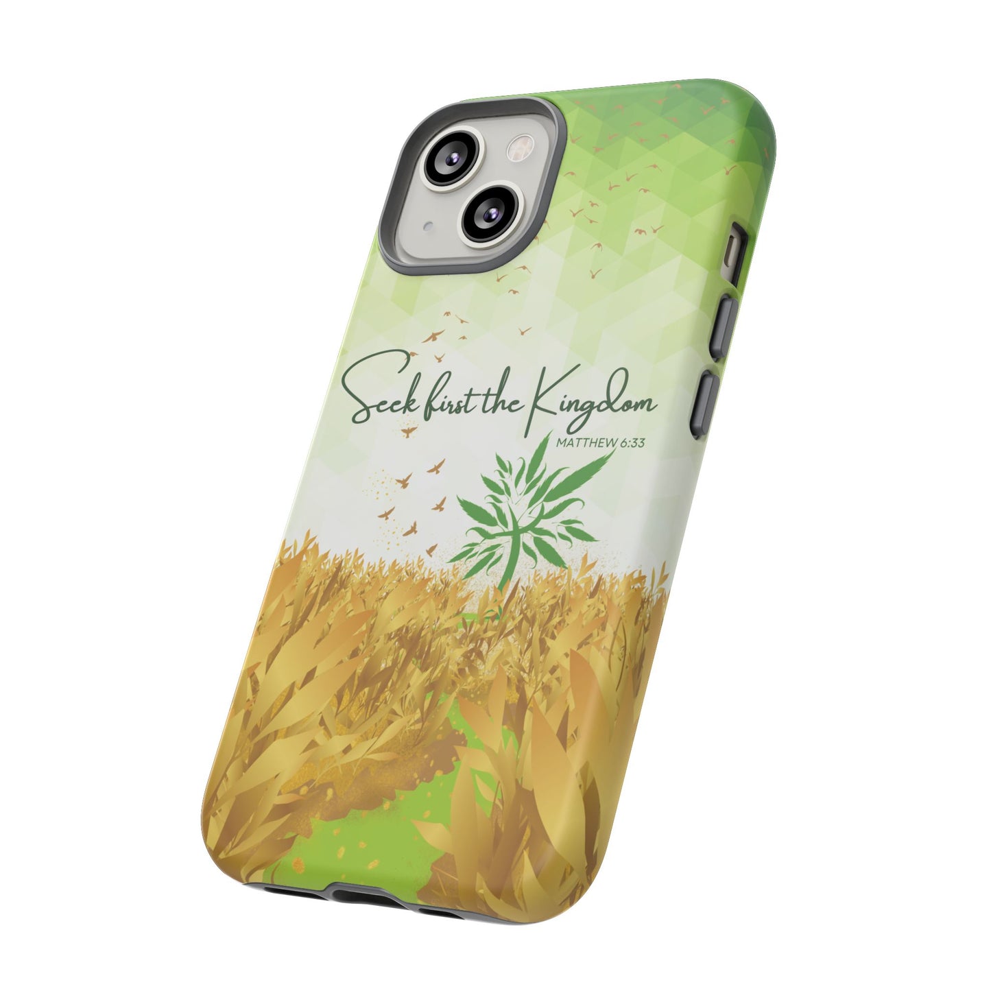 'Seek first the Kingdom' iPhone Cases