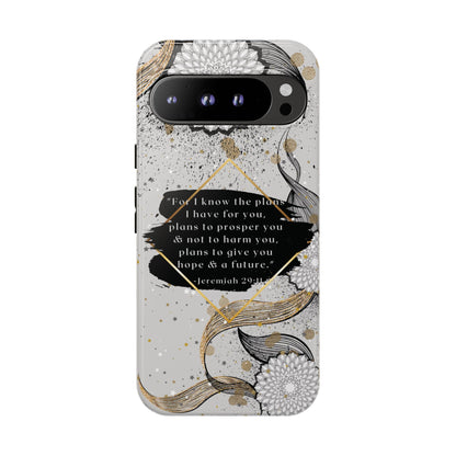 'God Knows the Plans He Has for You' Pixel & Samsung Cases