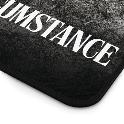 'Contentment Beyond Circumstance' Christian Desk Mat