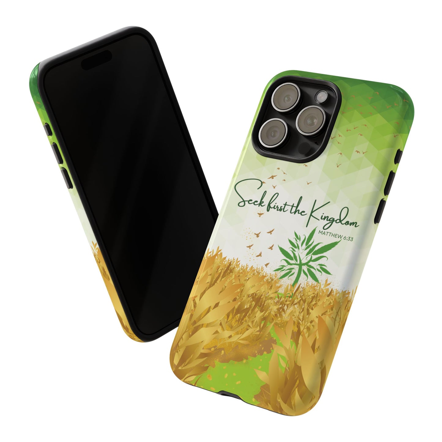 'Seek first the Kingdom' iPhone Cases