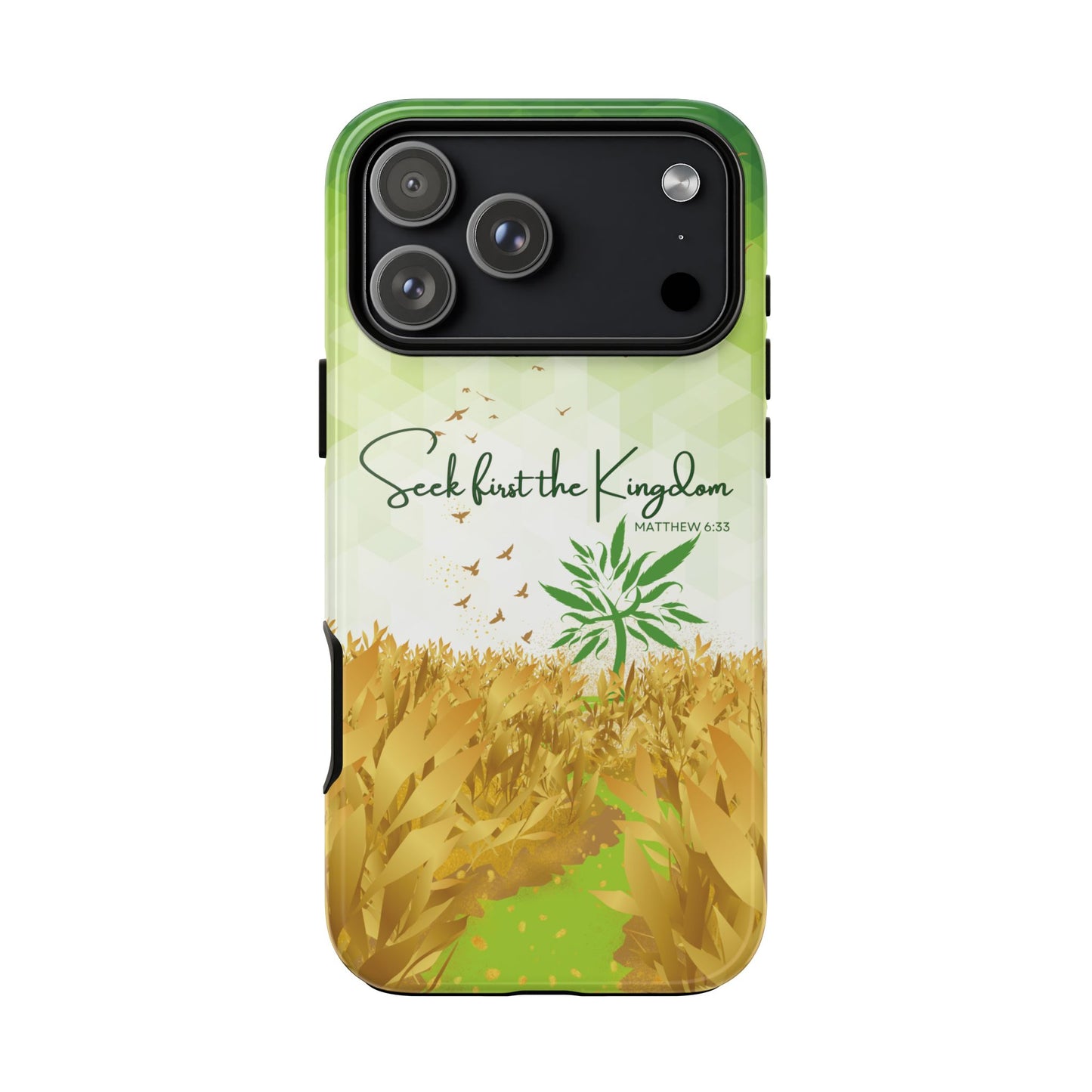 'Seek first the Kingdom' iPhone Cases