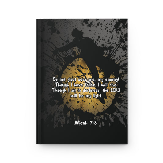 "Don't Gloat over me" Hardcover Christian Journal