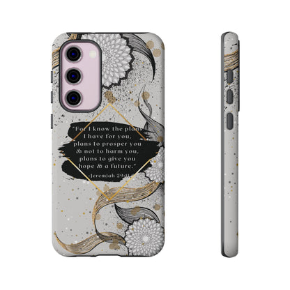 'God Knows the Plans He Has for You' Pixel & Samsung Cases