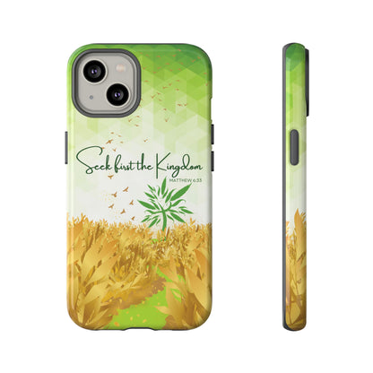 'Seek first the Kingdom' iPhone Cases