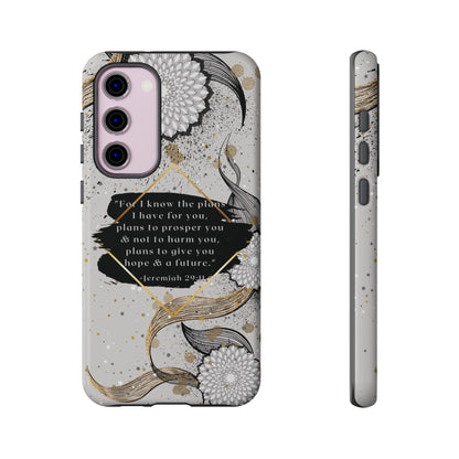 'God Knows the Plans He Has for You' Pixel & Samsung Cases