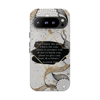 'God Knows the Plans He Has for You' Pixel & Samsung Cases