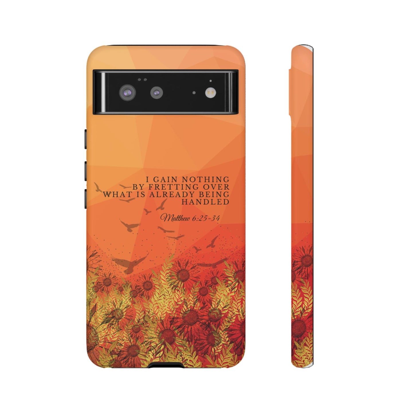 'I Gain Nothing by Fretting' Pixel & Samsung Cases