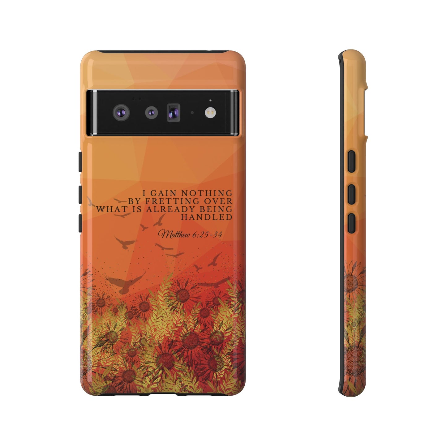 'I Gain Nothing by Fretting' Pixel & Samsung Cases