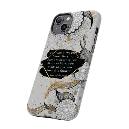 'God Knows the Plans He Has for You' iPhone Cases