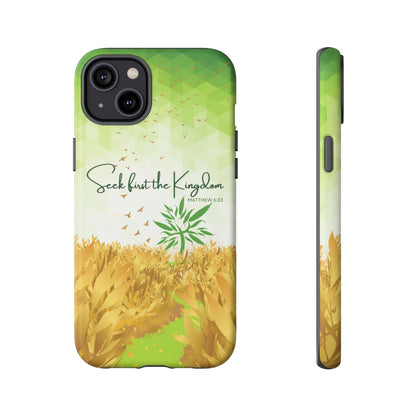 'Seek first the Kingdom' iPhone Cases