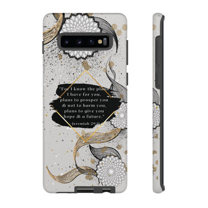 'God Knows the Plans He Has for You' Pixel & Samsung Cases