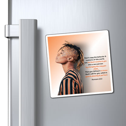 'Let God Transform You' Christian Magnets