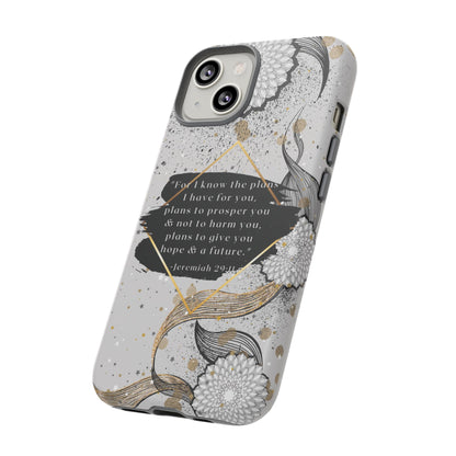 'God Knows the Plans He Has for You' iPhone Cases