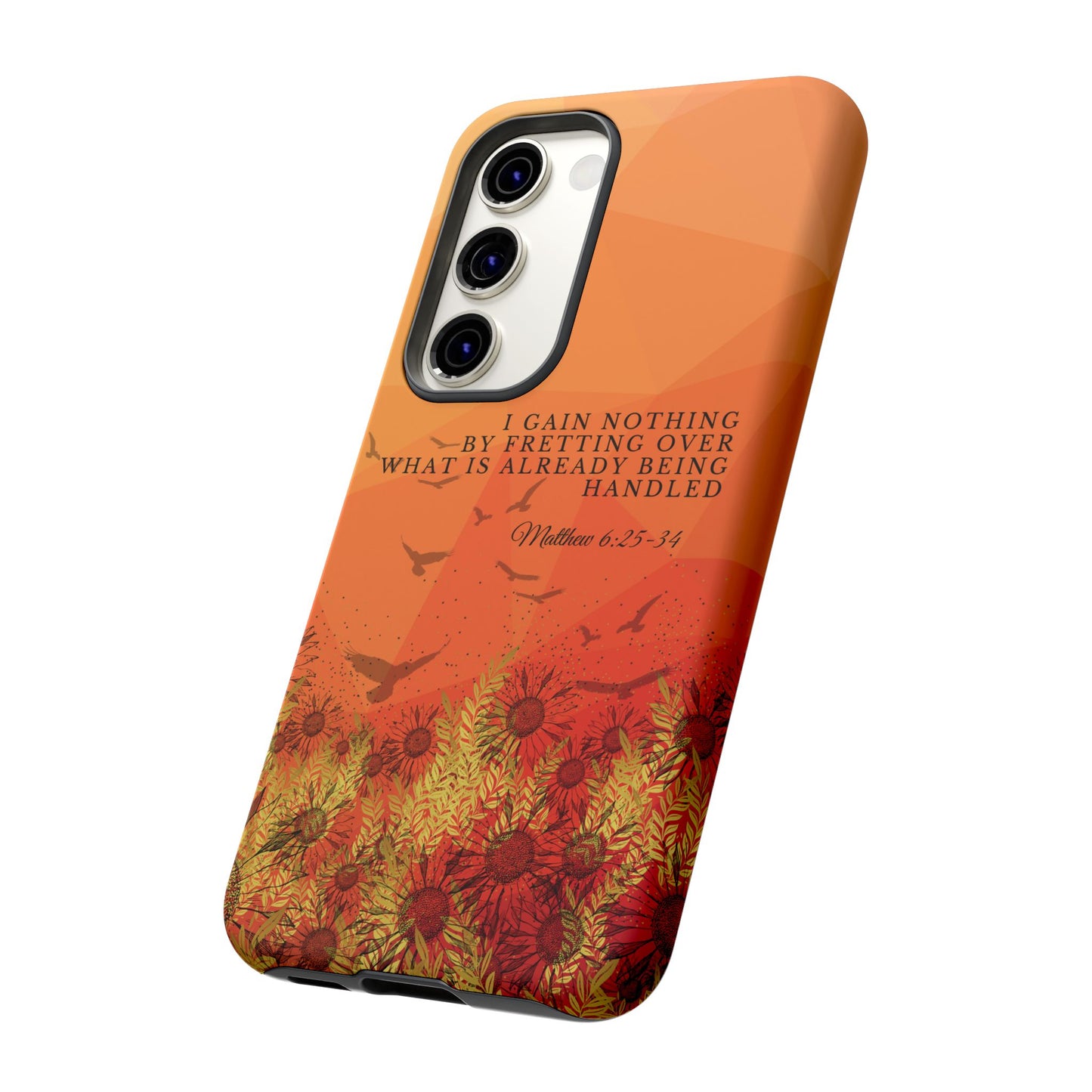 'I Gain Nothing by Fretting' Pixel & Samsung Cases