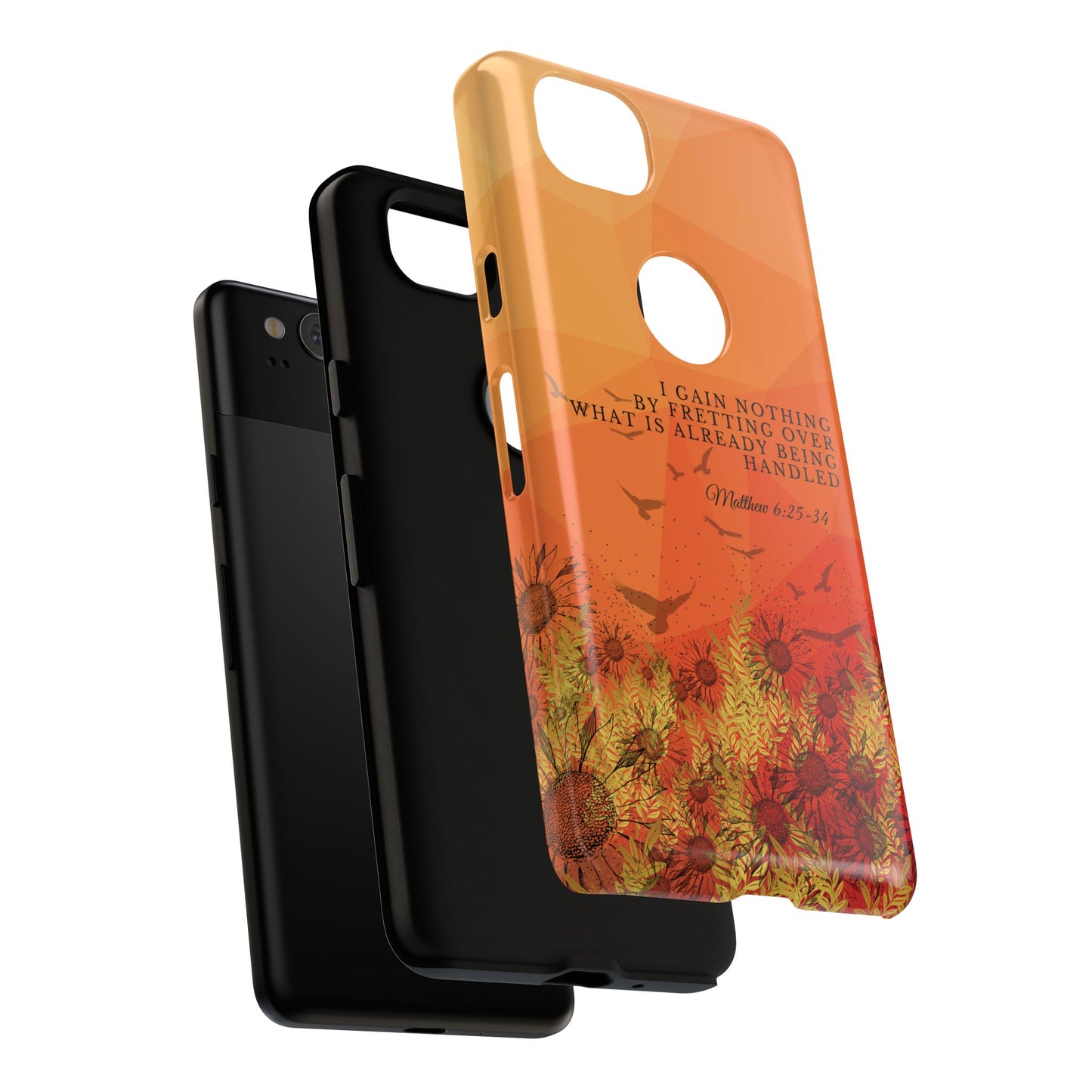'I Gain Nothing by Fretting' Pixel & Samsung Cases