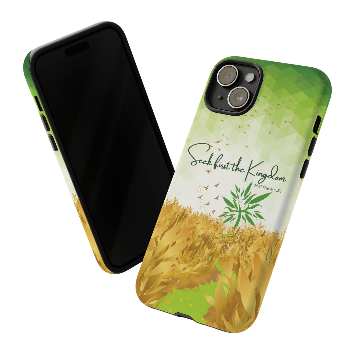 'Seek first the Kingdom' iPhone Cases