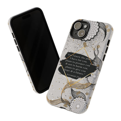 'God Knows the Plans He Has for You' iPhone Cases