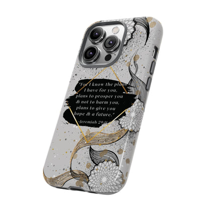 'God Knows the Plans He Has for You' iPhone Cases