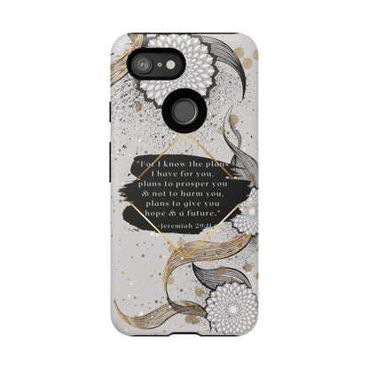 'God Knows the Plans He Has for You' Pixel & Samsung Cases