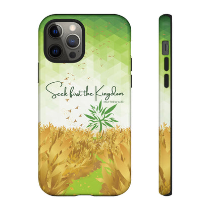 'Seek first the Kingdom' iPhone Cases