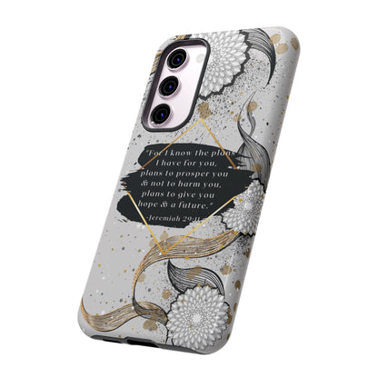'God Knows the Plans He Has for You' Pixel & Samsung Cases