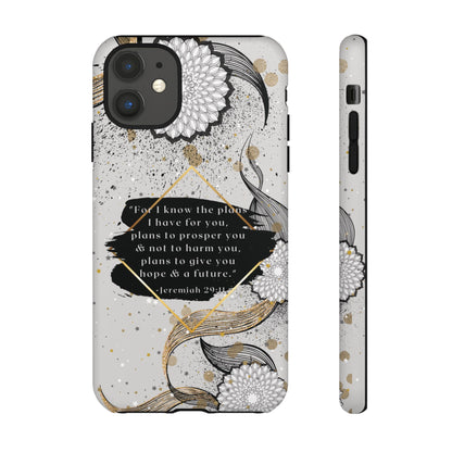 'God Knows the Plans He Has for You' iPhone Cases