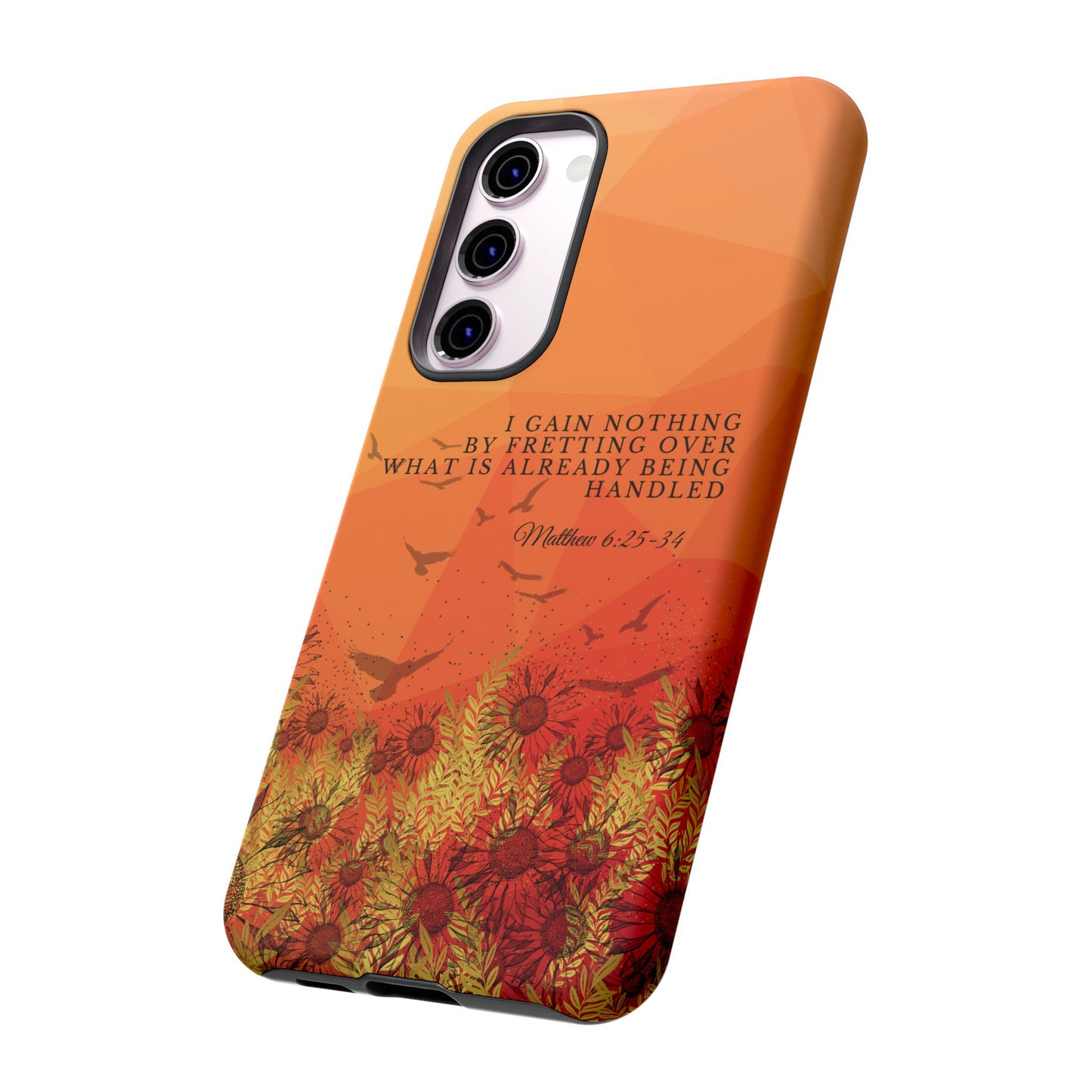 'I Gain Nothing by Fretting' Pixel & Samsung Cases