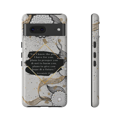 'God Knows the Plans He Has for You' Pixel & Samsung Cases