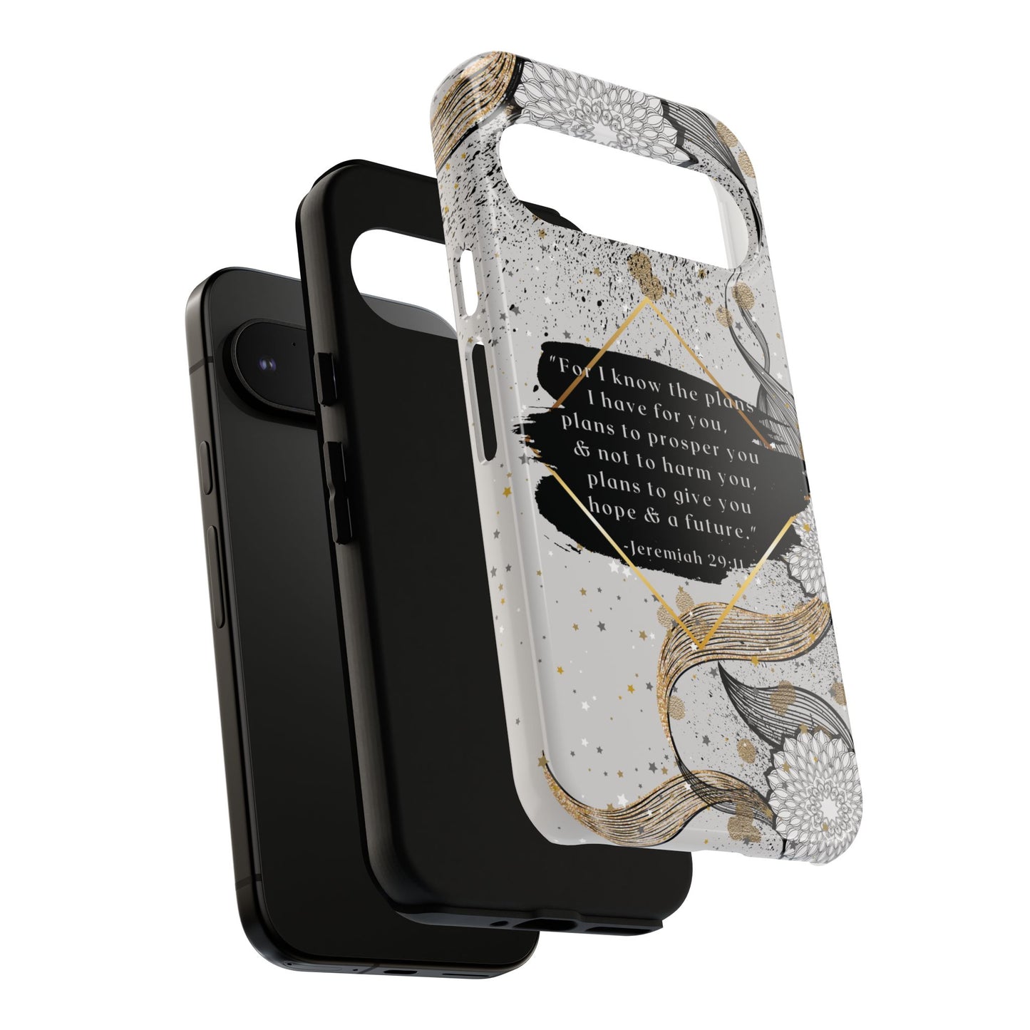 'God Knows the Plans He Has for You' Pixel & Samsung Cases