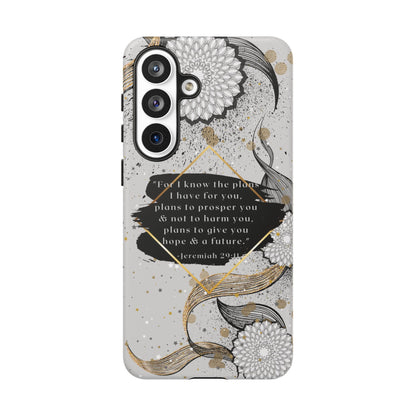 'God Knows the Plans He Has for You' Pixel & Samsung Cases