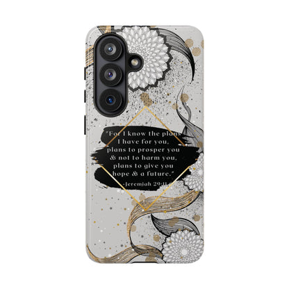 'God Knows the Plans He Has for You' Pixel & Samsung Cases