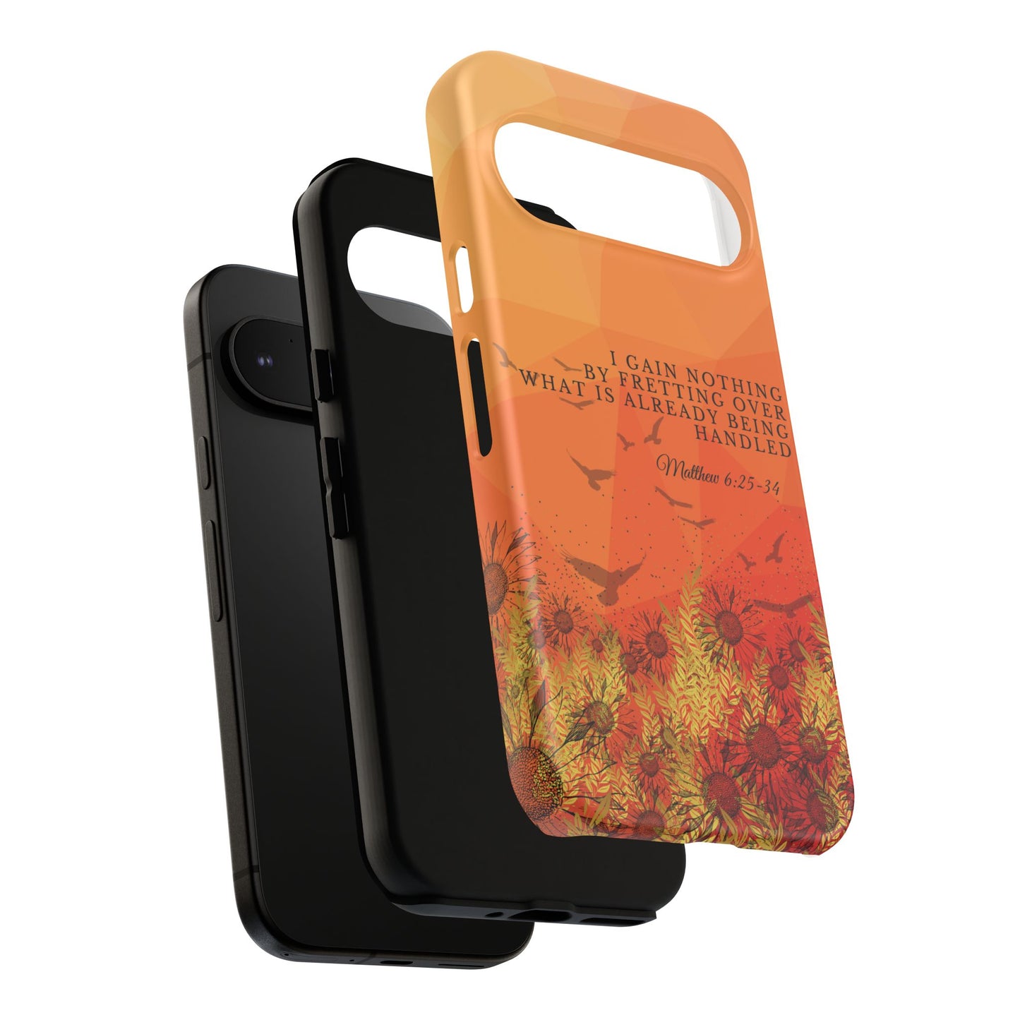 'I Gain Nothing by Fretting' Pixel & Samsung Cases