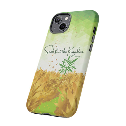 'Seek first the Kingdom' iPhone Cases