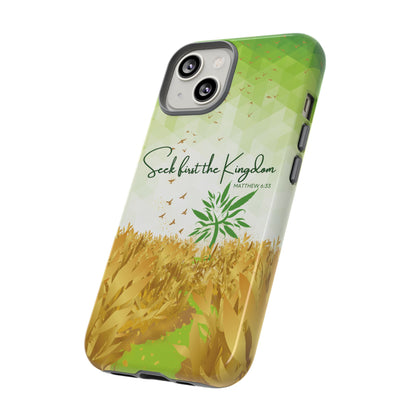 'Seek first the Kingdom' iPhone Cases