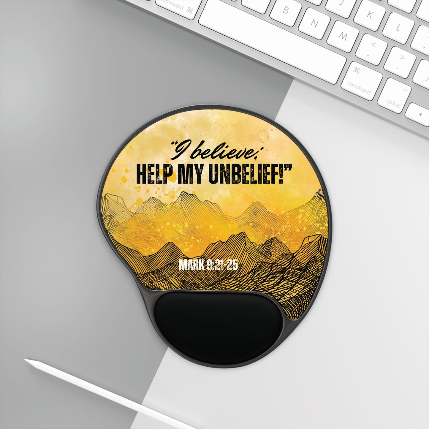 "I Believe, Help my Unbelief!" Scripture Mouse Pad