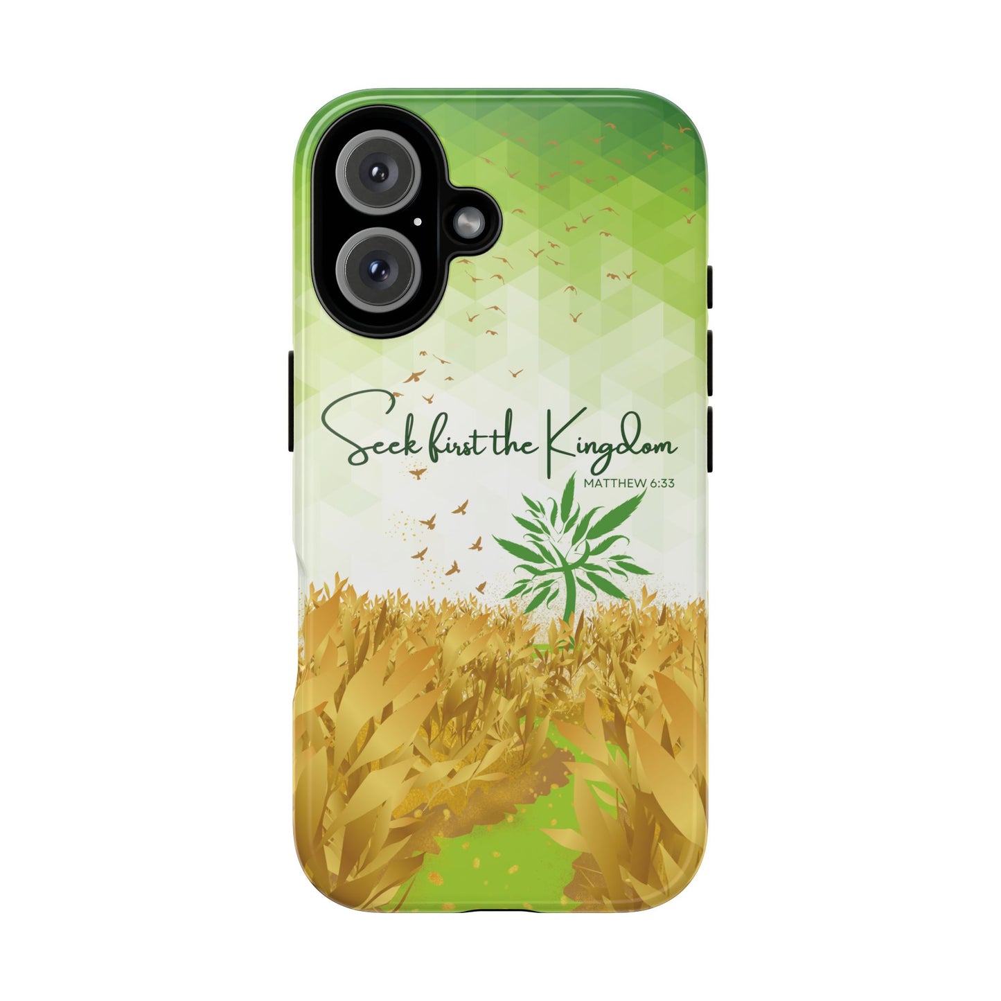 'Seek first the Kingdom' iPhone Cases