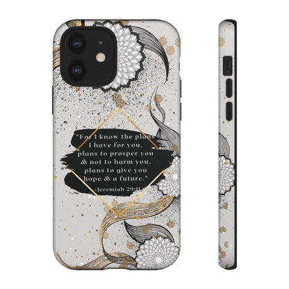 'God Knows the Plans He Has for You' iPhone Cases