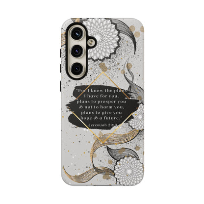 'God Knows the Plans He Has for You' Pixel & Samsung Cases