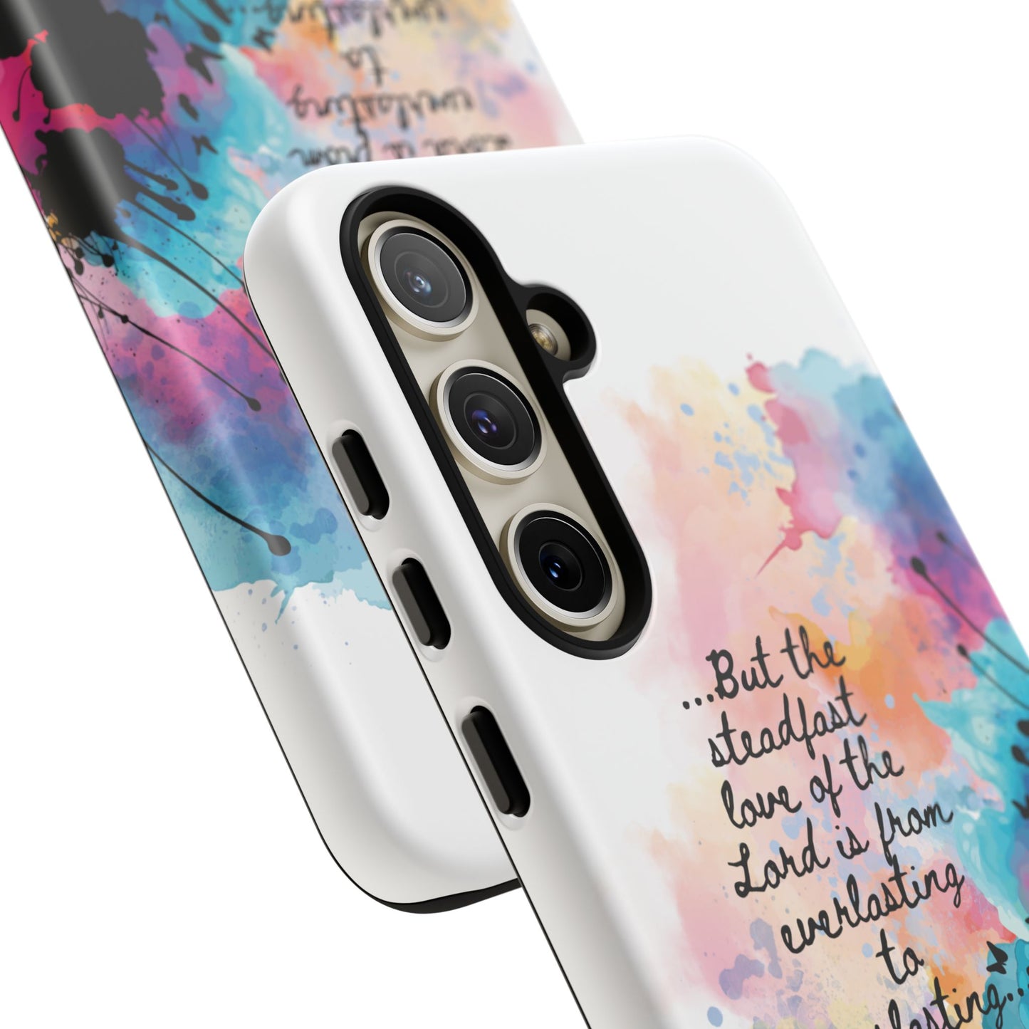 "Everlasting to Everlasting" Psalm 103:15–17, Galaxy & Pixel Cases
