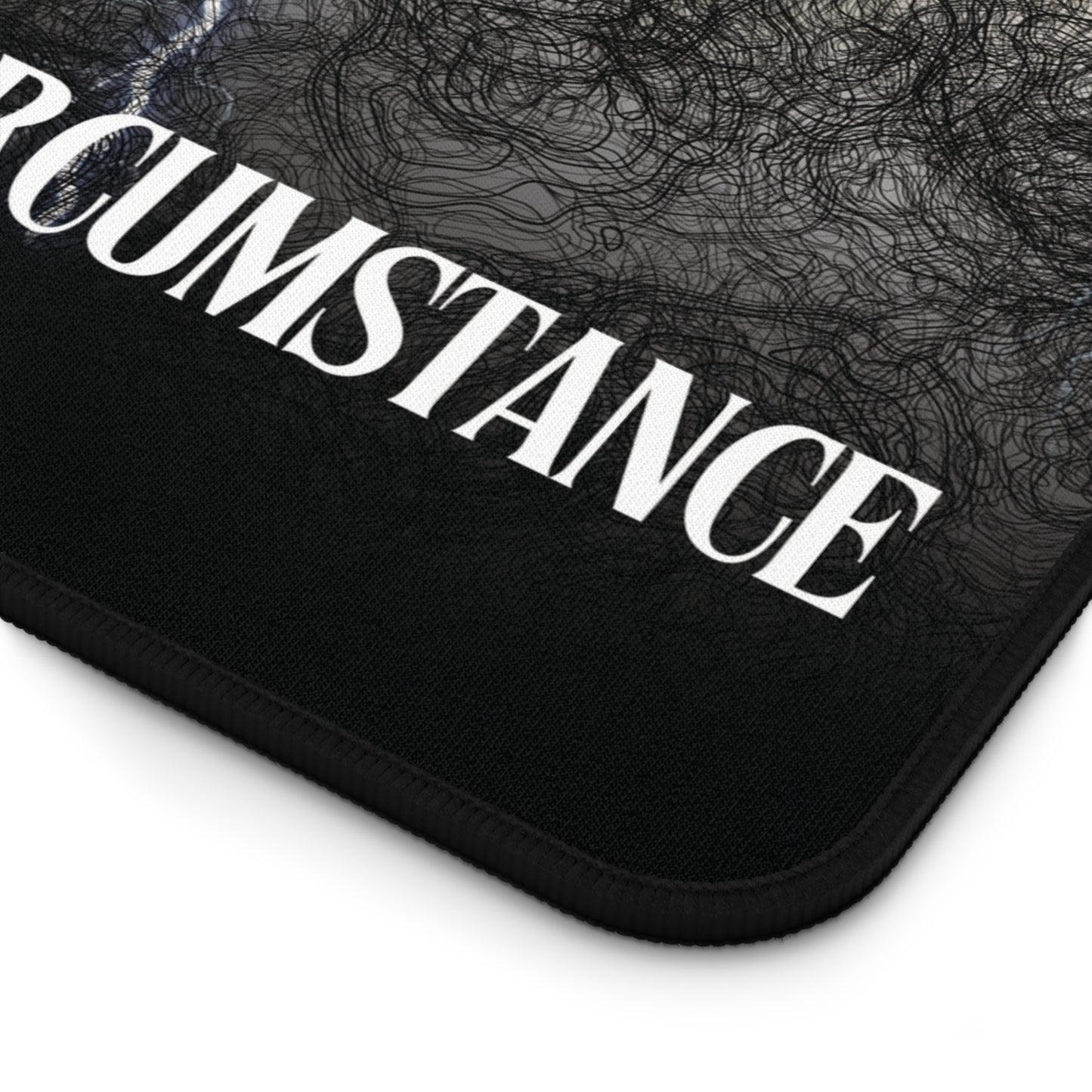 'Contentment Beyond Circumstance' Christian Desk Mat