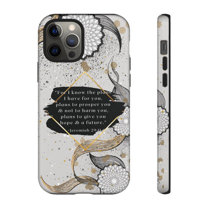 'God Knows the Plans He Has for You' iPhone Cases