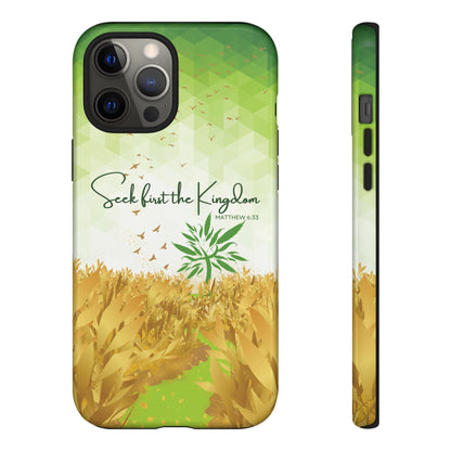 'Seek first the Kingdom' iPhone Cases