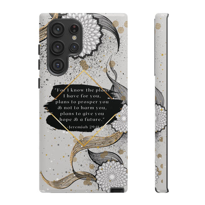 'God Knows the Plans He Has for You' Pixel & Samsung Cases