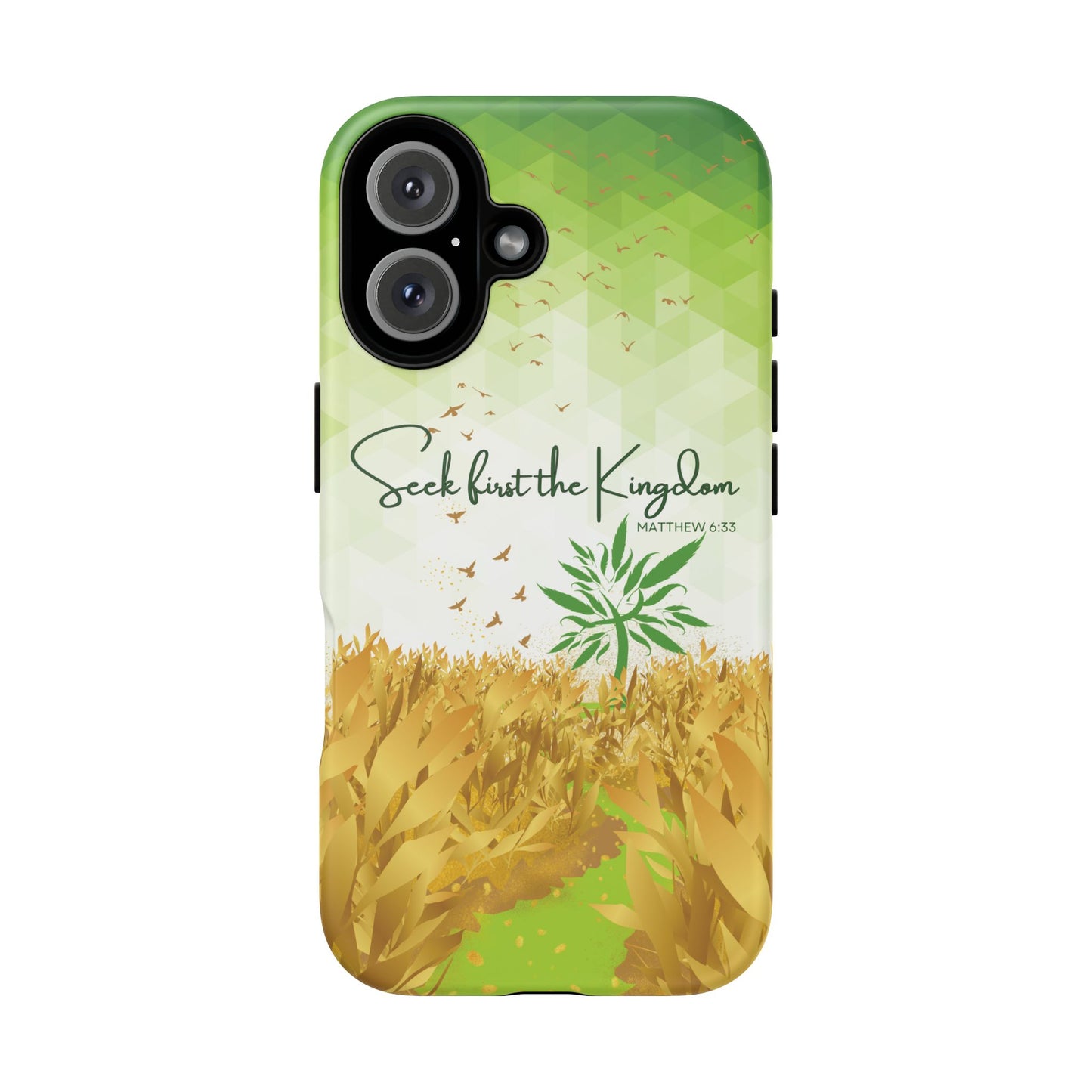 'Seek first the Kingdom' iPhone Cases