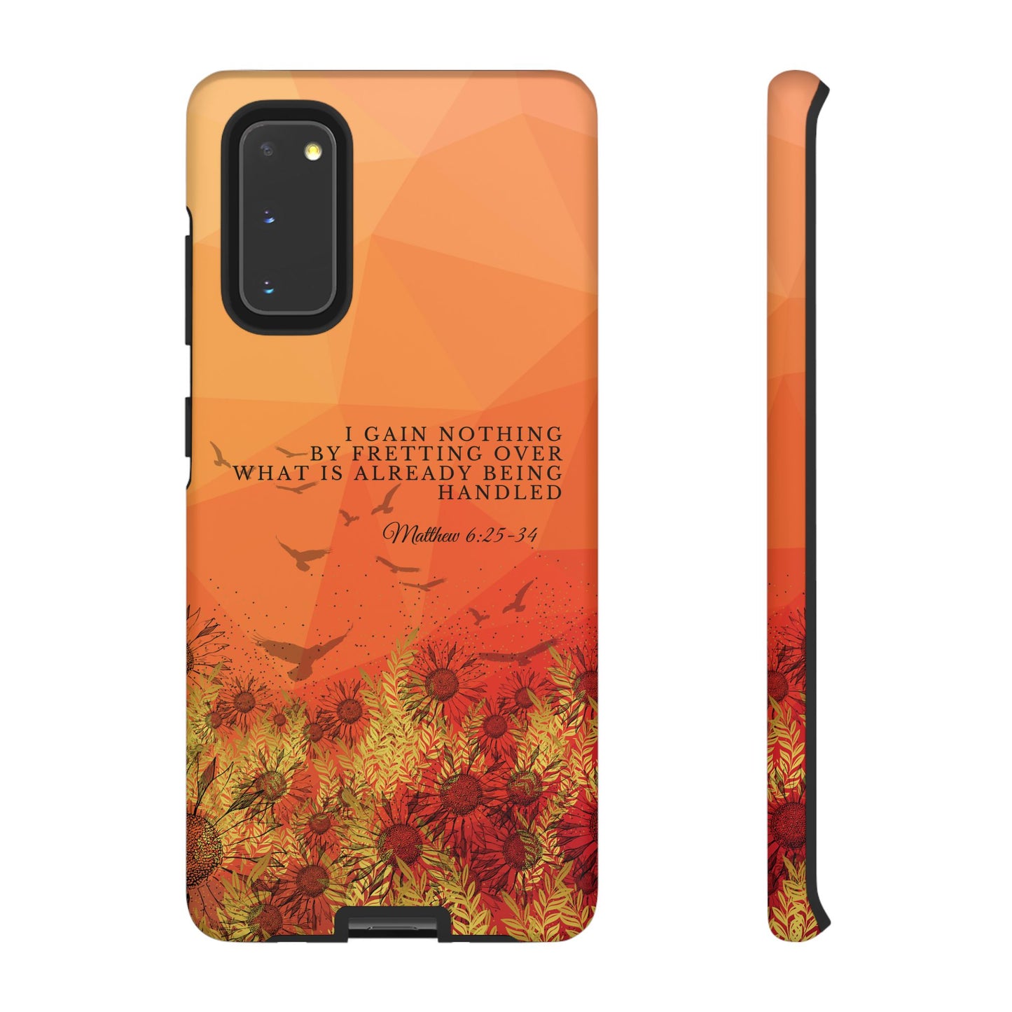 'I Gain Nothing by Fretting' Pixel & Samsung Cases