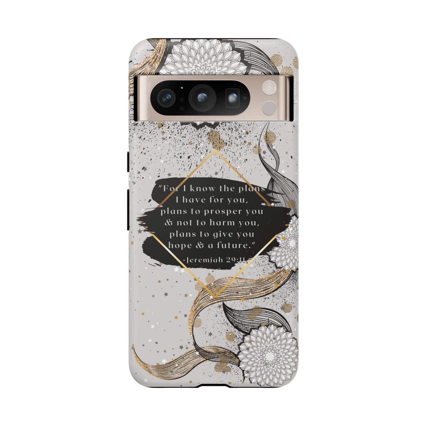 'God Knows the Plans He Has for You' Pixel & Samsung Cases