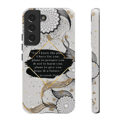 'God Knows the Plans He Has for You' Pixel & Samsung Cases